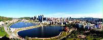 China_ view of Suifenhe  (绥芬河市 全景)
